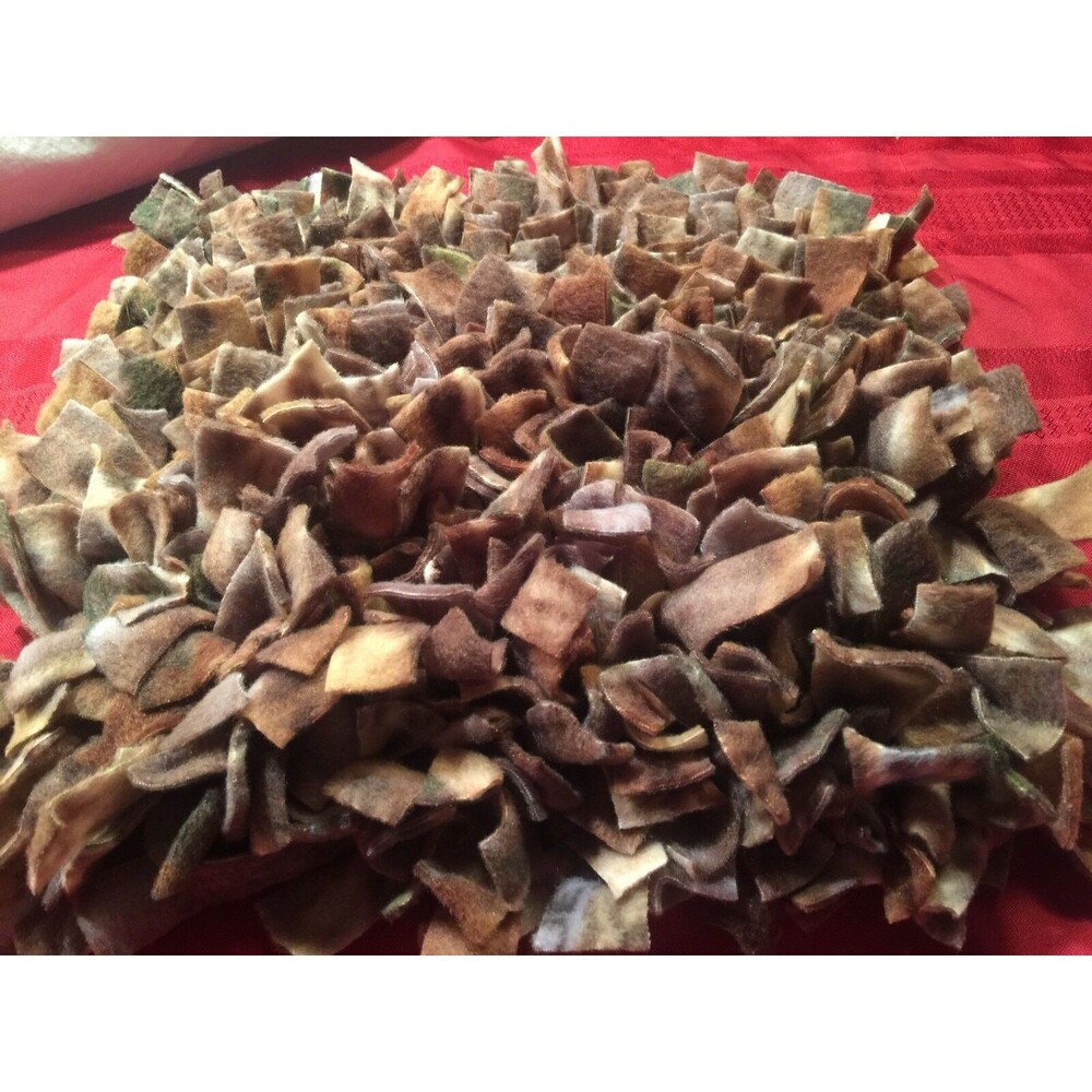 Handmade Mossy Oak Camo Interactive Pet Mat/ Nosework/Snuffle/Pet Toy 36x12